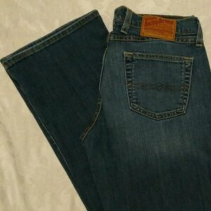 Lucky Brand Blue Jeans 6 28 Mid Rise Flare